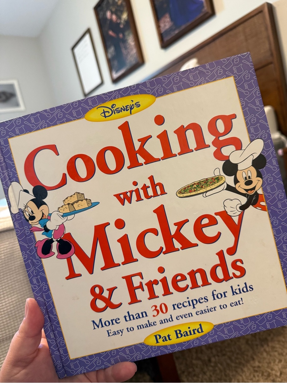 Vintage Disney Cooking with Mickey & Friends Cookbook - First Edition